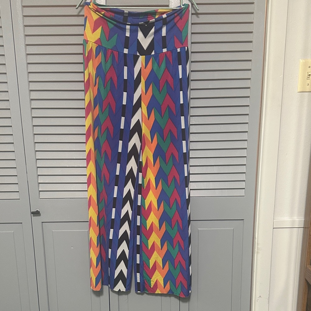 Colorful Chevron dress pants